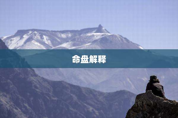 命盘解释