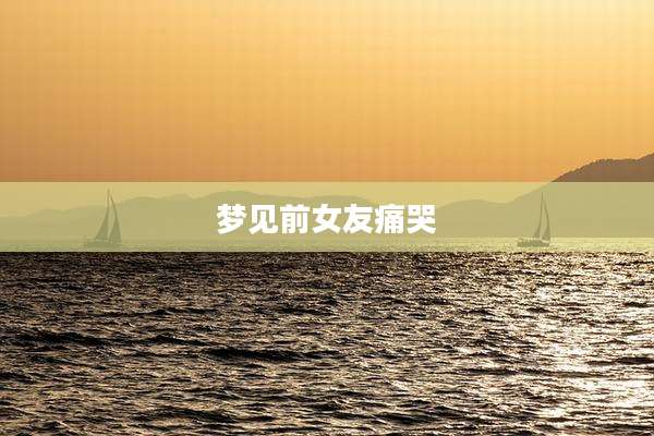 梦见前女友痛哭