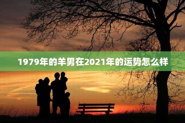 1979年的羊男在2021年的运势怎么样