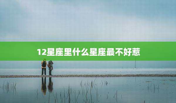 12星座里什么星座最不好惹