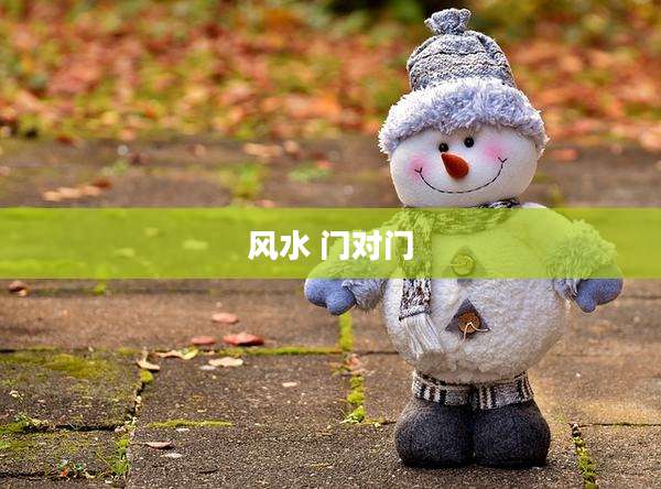 风水 门对门