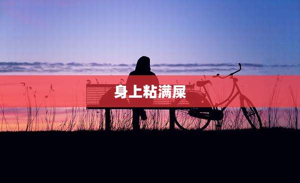 身上粘满屎