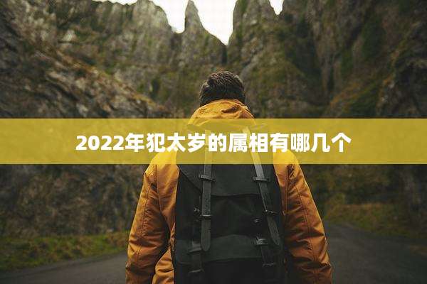 2022年犯太岁的属相有哪几个