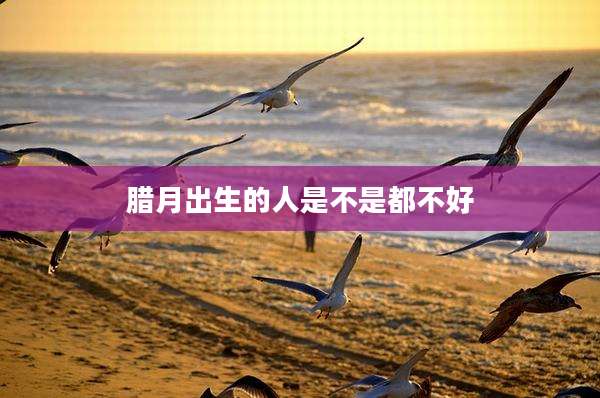 腊月出生的人是不是都不好