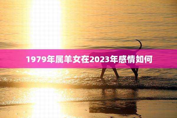 1979年属羊女在2023年感情如何