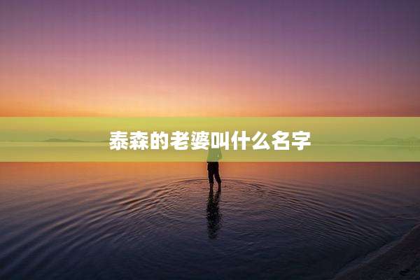 泰森的老婆叫什么名字