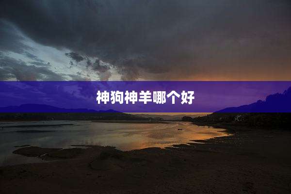 神狗神羊哪个好