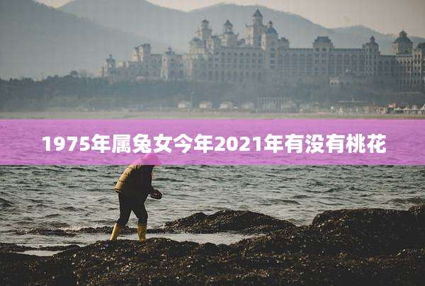 1975年属兔女今年2021年有没有桃花