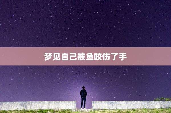 梦见自己被鱼咬伤了手