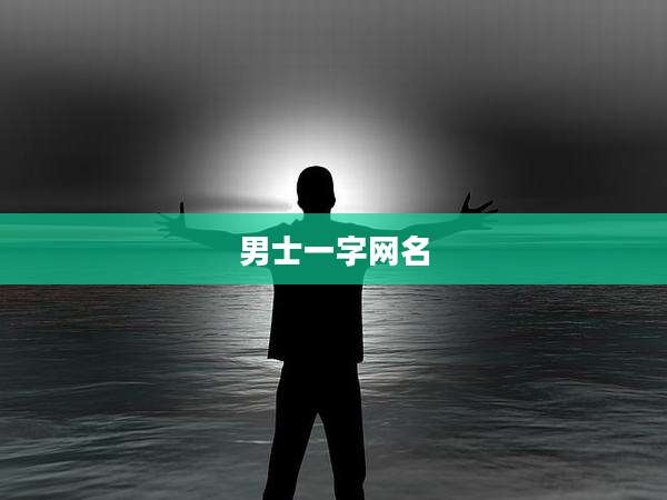 男士一字网名