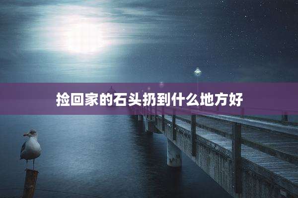 捡回家的石头扔到什么地方好