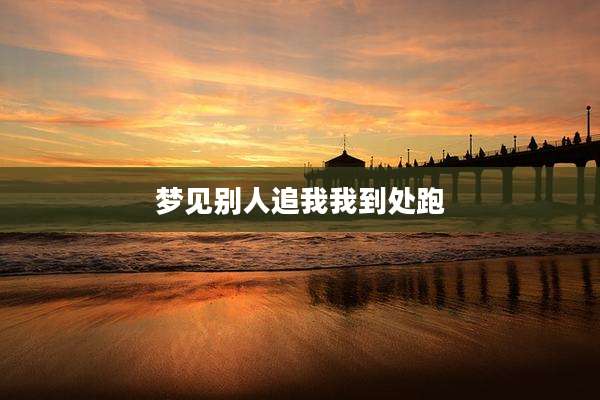 梦见别人追我我到处跑