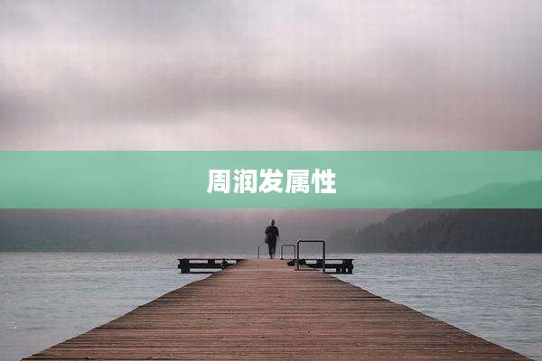 周润发属性