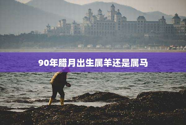 90年腊月出生属羊还是属马