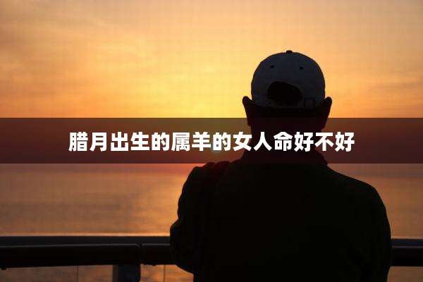 腊月出生的属羊的女人命好不好