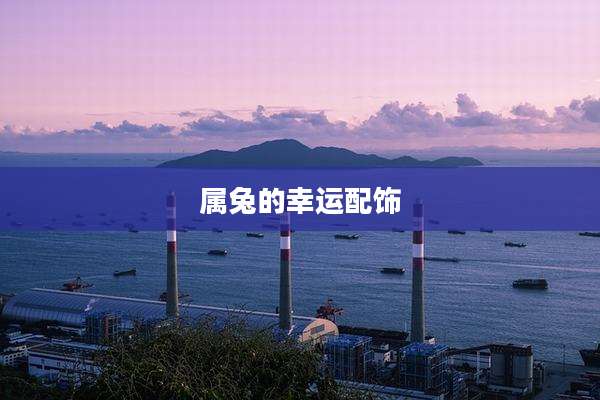 属兔的幸运配饰