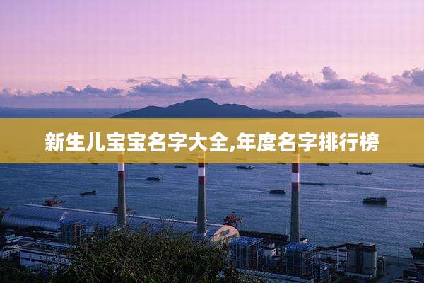 新生儿宝宝名字大全,年度名字排行榜