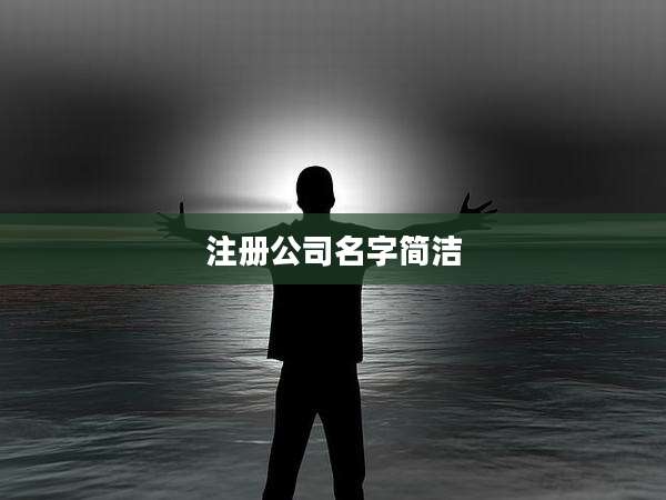 注册公司名字简洁