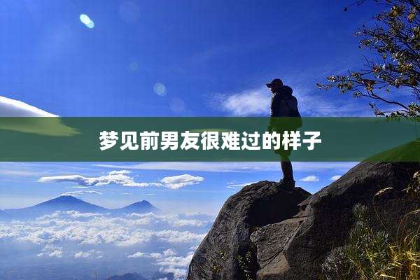 梦见前男友很难过的样子
