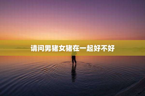 请问男猪女猪在一起好不好
