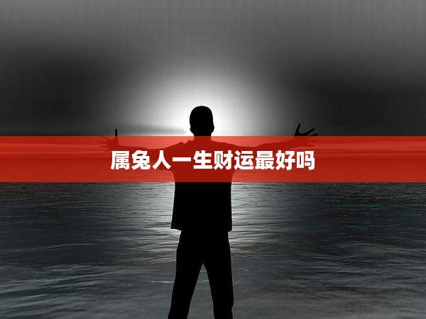 属兔人一生财运最好吗