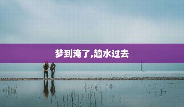 梦到淹了,趟水过去