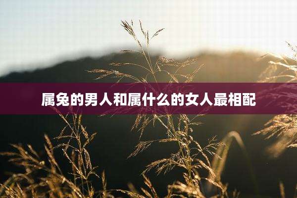 属兔的男人和属什么的女人最相配