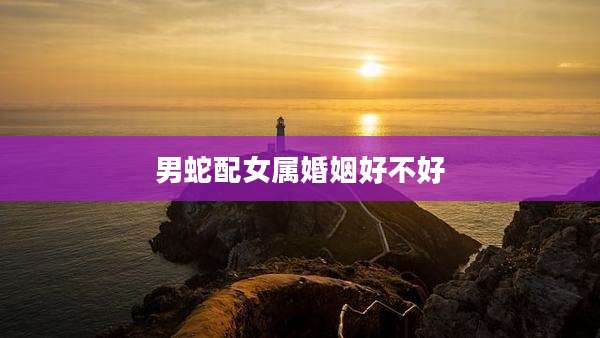 男蛇配女属婚姻好不好