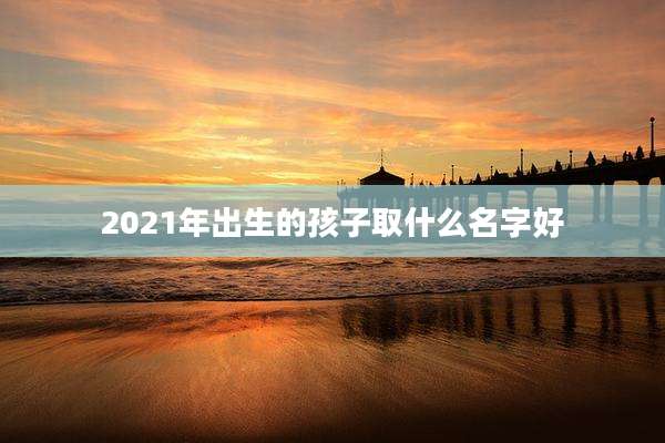 2021年出生的孩子取什么名字好