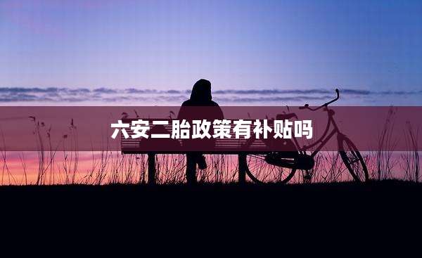 六安二胎政策有补贴吗