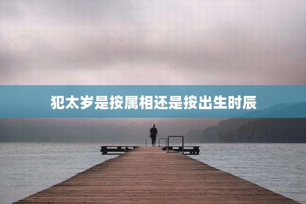 犯太岁是按属相还是按出生时辰