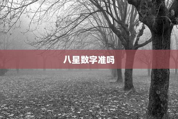 八星数字准吗