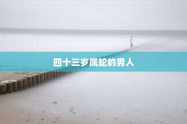 四十三岁属蛇的男人
