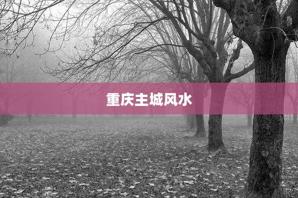 重庆主城风水