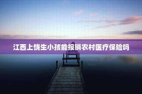 江西上饶生小孩能报销农村医疗保险吗