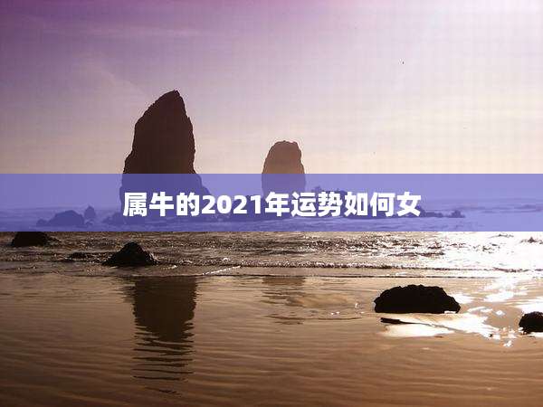 属牛的2021年运势如何女
