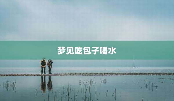 梦见吃包子喝水