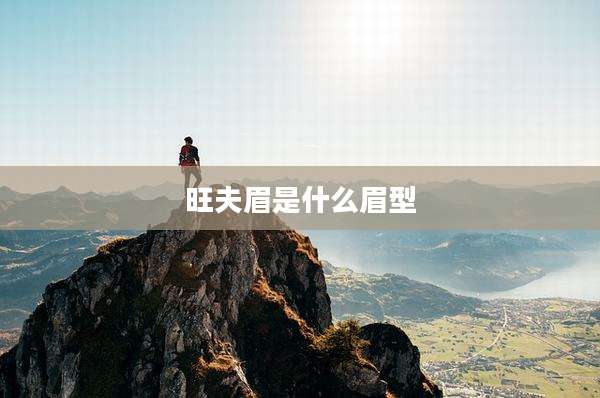 旺夫眉是什么眉型