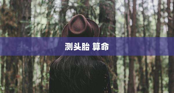 测头胎 算命