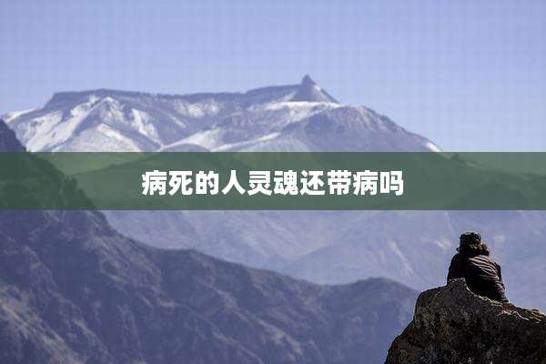 病死的人灵魂还带病吗