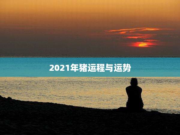 2021年猪运程与运势