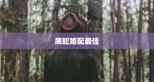 属蛇婚配最佳