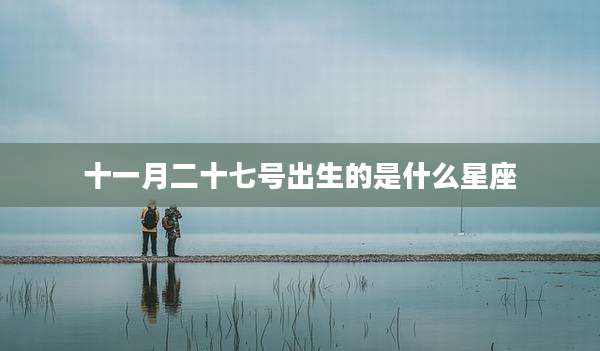 十一月二十七号出生的是什么星座