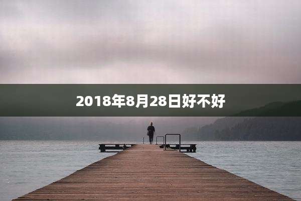 2018年8月28日好不好