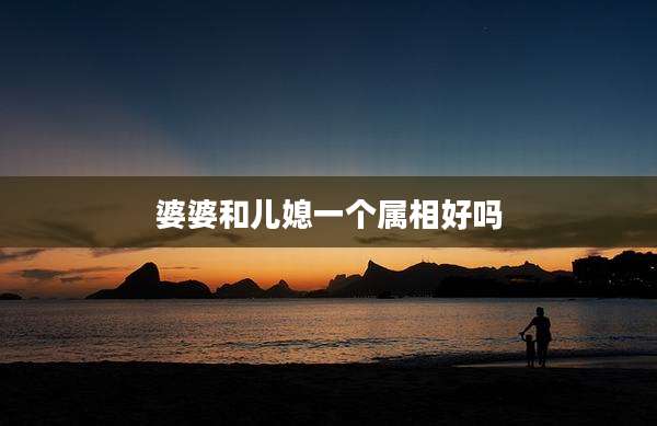 婆婆和儿媳一个属相好吗