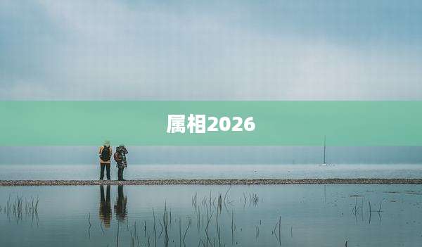 属相2026
