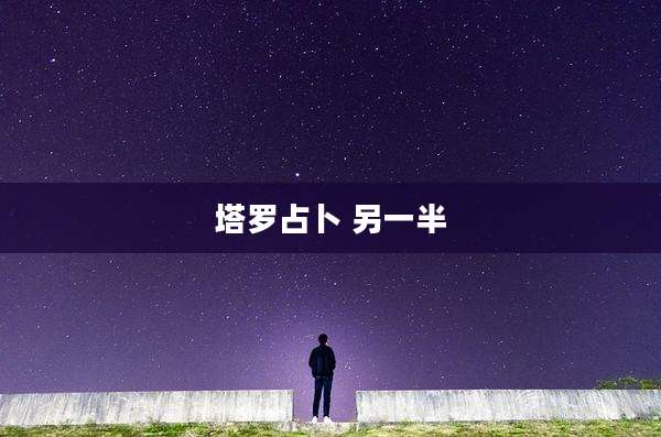 塔罗占卜 另一半