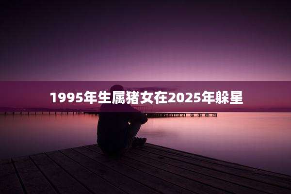 1995年生属猪女在2025年躲星