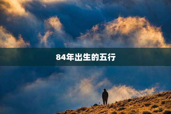 84年出生的五行
