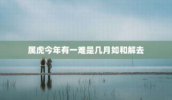 属虎今年有一难是几月如和解去